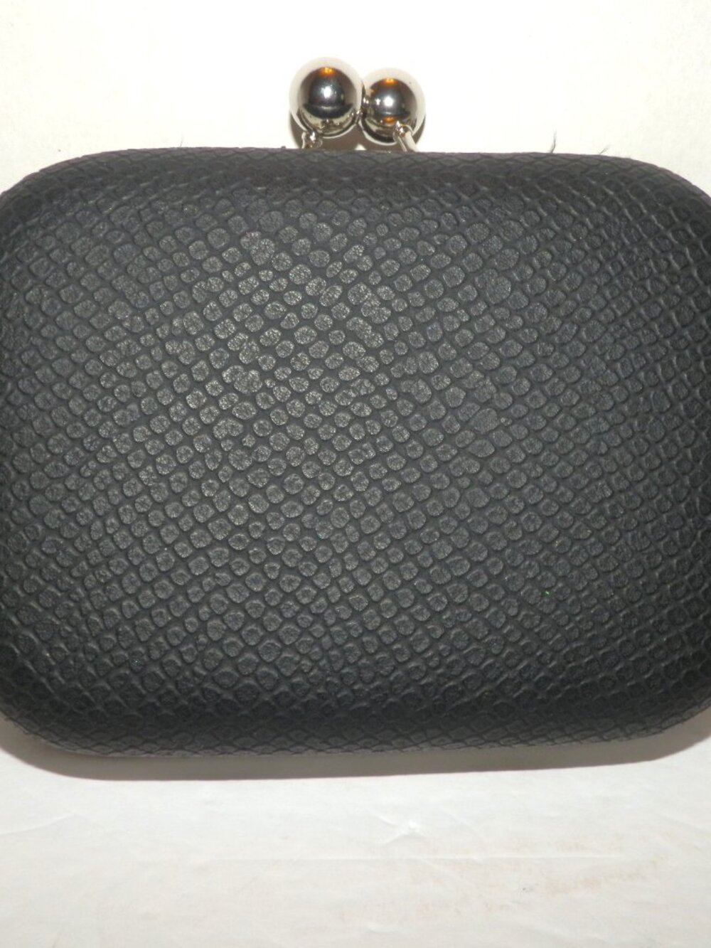 Style & Co Black Clutch with Chain Strap